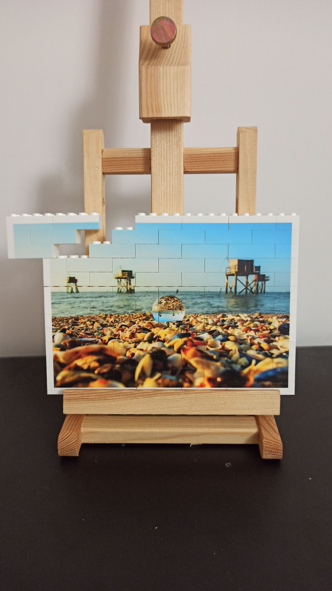 Tirage 18x 13 en briques Lego