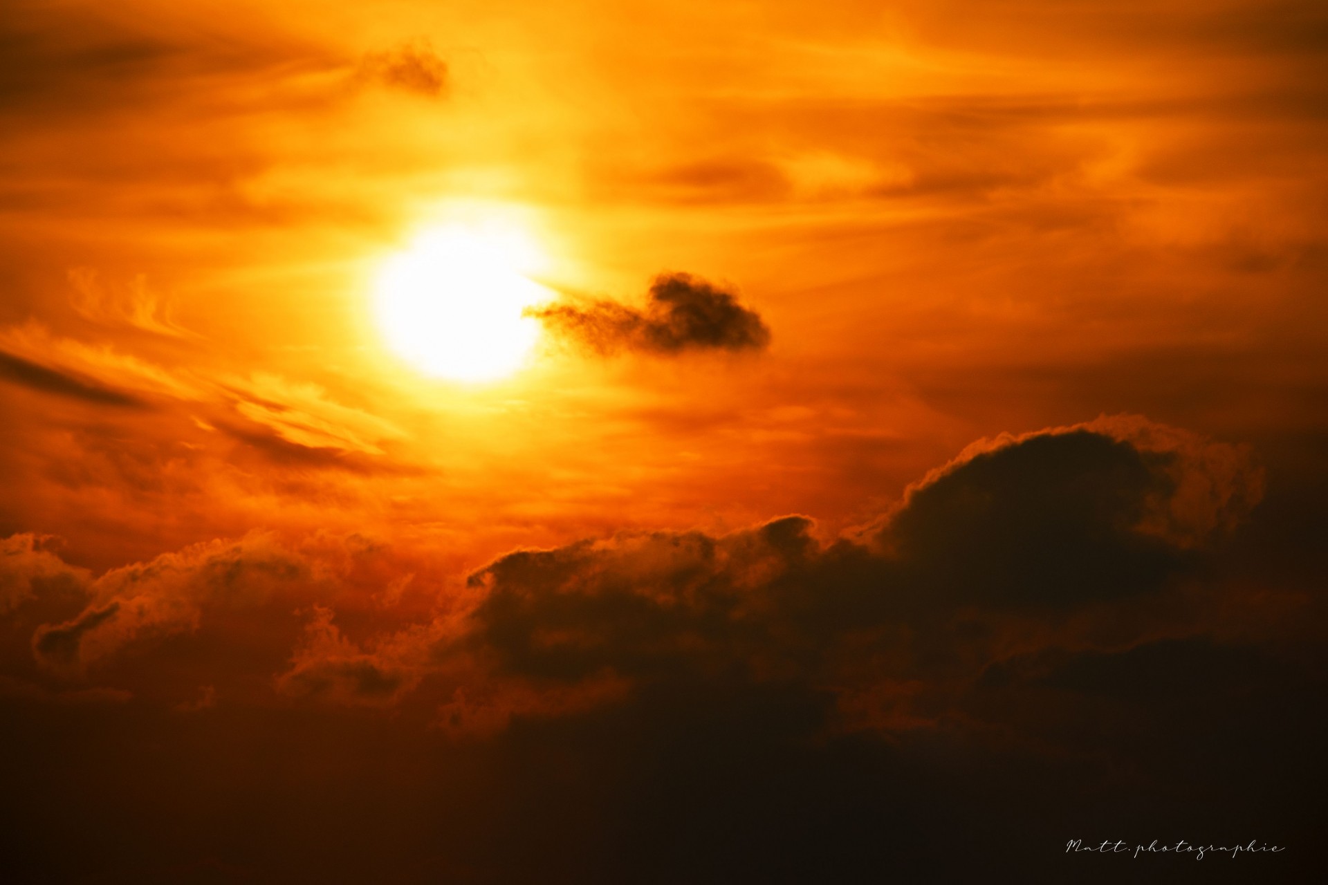 Ciel en feu 