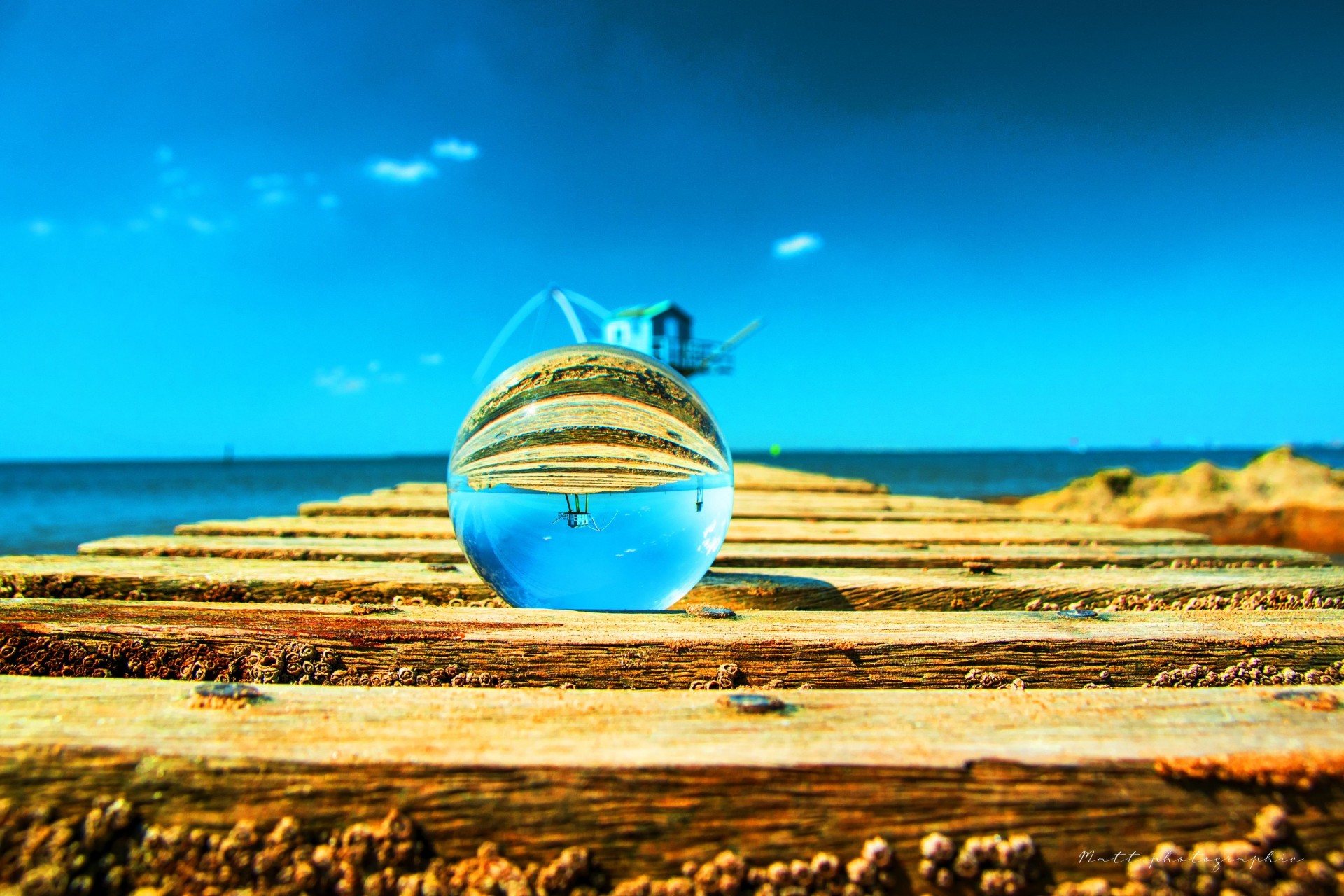Chemin vers la mer