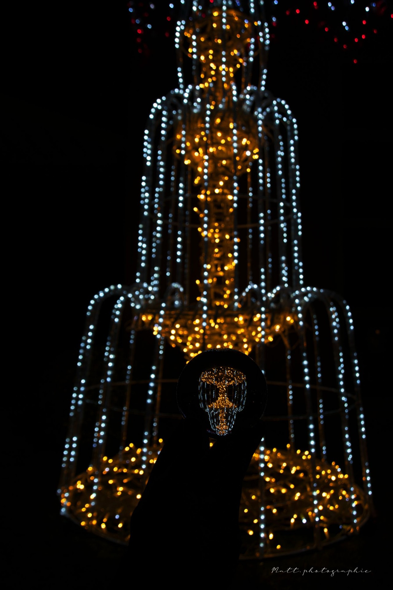 Fontaine illuminé