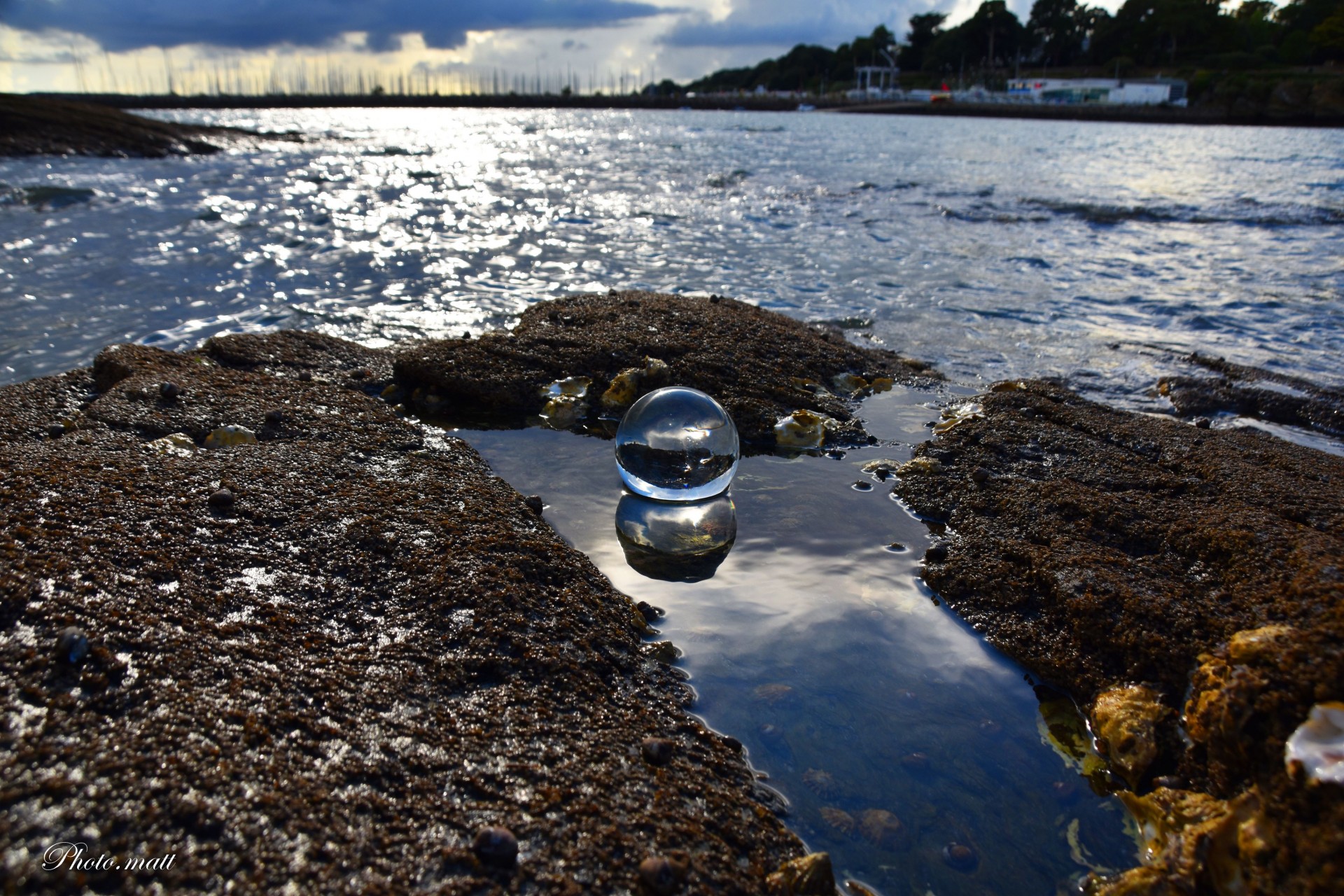 Mer d'huile renversée