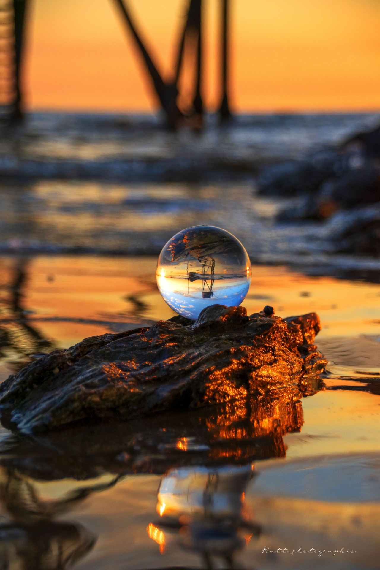 Reflet rocheux